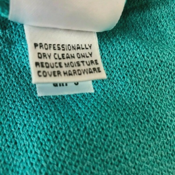 NEW ST JOHN SPORT Santana Pant Sz S Turquoise - Picture 7 of 7